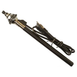 Fully retractable chrome wing aerial - narrow base